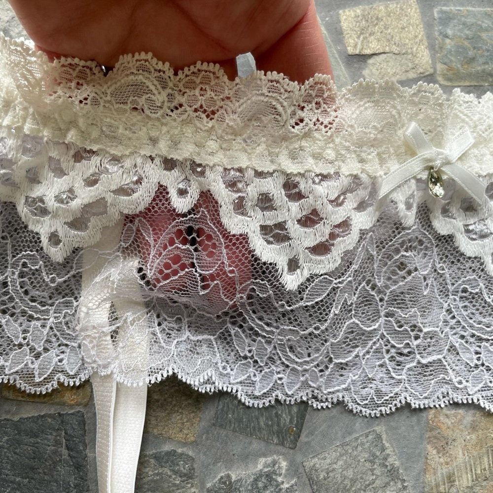 Hanky Panky Bridal Collection garter belt - Picture 4 of 7
